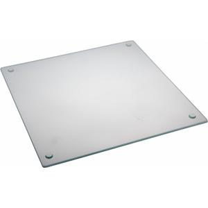 Clear Glass Cutting Board - Non-Slip, Shatter-Resistant, Durable, Stain-Resistant, and Dishwasher Safe - 12 x 15.75 inches