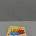 Wooden Vehicle Puzzles Toy Gift for 1, 2, 3 Years Old Boys Girls, Toddler Best Birthday Gift with 6 Vehicle Baby Montessori Color Shapes Learning Puzzles - Kids Educational Developmental Toys