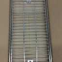 onlyfire 6042 BBQ Stainless Steel Flat Spit Rotisserie Grill Basket for Any Grill, Fits 1/2" Hexagon, 3/8" Hexagon, 3/8" Square&5/16" Square Rotisserie Spit Rods