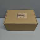 100 Pack 3 oz Square Mini Dessert Cups and Spoons - Clear Shooter Cups for Parfait, Appetizer, Pudding - Small Plastic Cups for Party