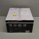 Roter Mond Toaster 4 Slice Retro Stainless Steel with Extra Wide Slots Bagel, Defrost, Reheat Function, Dual Independent Control Panel, Removable Crumb Tray, 6 Browning Levels, Cream White