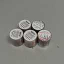 Gilprop 5 Rolls Lighting Washi PET Tape Set Laser Light Bulb Scrapbook Junk Journal Supplies, Clear Decorative Tape Stickers DIY for Arts Crafts Bullet Planner, 50mm Wide x 78. 74 Inch Long/roll