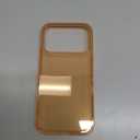 TORRAS for iPhone 17 Pro Hard Clear Case Orange