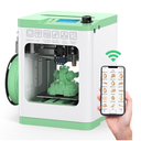 Upgraded Tina2S 3D Printer, HEPHI3D 3D Printers WiFi Cloud Printing Auto Bed Leveling, Fully Assembled Mini 3D Printers for Beginners, Silent Print, Fully Open Source DIY 3D Printer for Home, School