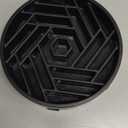 Slow Feeder Dog Bowls Large Medium Breed,Anti-Choking Slow Eating Dog Food Bowl,Non Slip Pet Slower Food Feeding Bowls Large Puzzle Slow Feeder Bloat Stop Maze Dog Dishes,Black