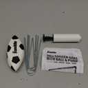 Franklin Sports Mini Soccer Goal with Ball and Pump (36" x 24", Green)