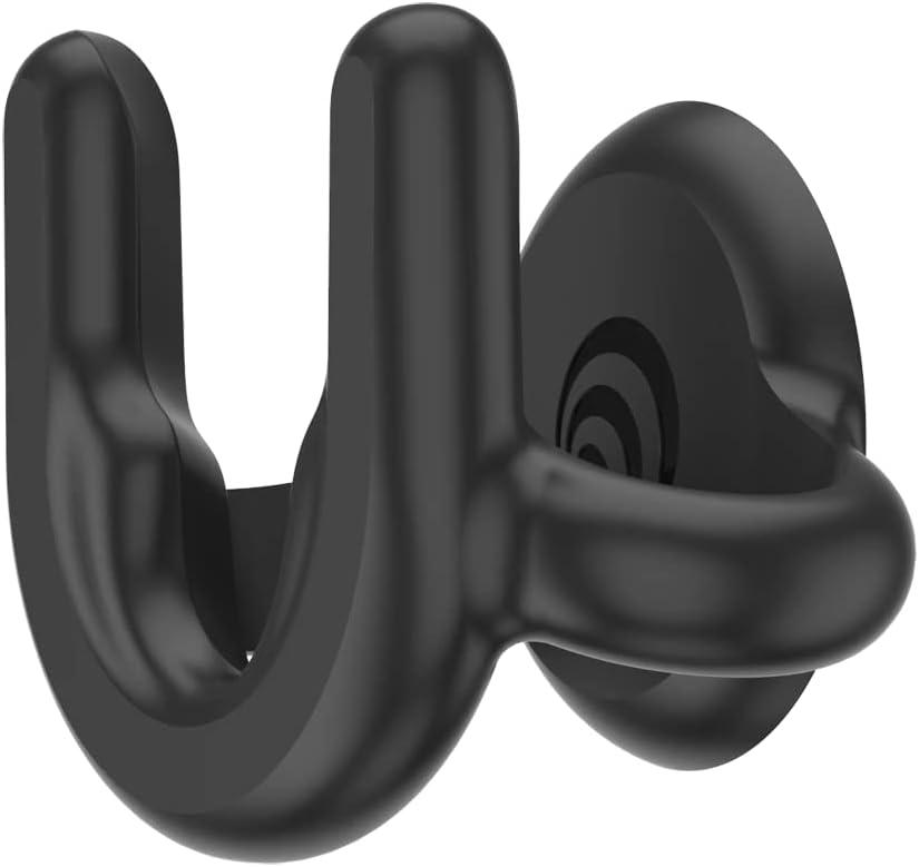 PopSockets Multi-Surface Phone Mount, Universal Phone Stand, Phone Holder Stand, Version 2 - Black (Small)