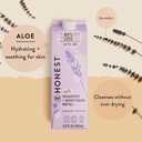 The Honest Company 2-in-1 Cleansing Shampoo Body Wash Refill Carton Gentle for Baby, Naturally Derived, Tear-free, Hypoallergenic, Lavender Calm, 32 fl oz
