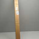 AIZESI One-Piece Brushed Gold Tension Shower Curtain Rod 54-90" No Drilling