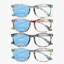 BLS BLUES Reading Glasses for Women/Men, Bifocal, Progressive, Readers for Women/Men, Eye glasses, Blue Light Reading Glasses(2.5)