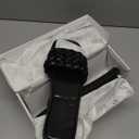 DREAM PAIRS Women's Square Open Toe Slide Sandals Cute Slip on Braided Slides Flat Sandals for Summer (12, Black/Weave)