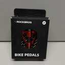 ROCKBROS Mountain Bike Pedals MTB Pedals CNC Non-Slip Lightweight Aluminum Alloy Bicycle Pedals Sealed Bearings Bicycle Platform Pedals 9/16" BMX Road Bike Pedal