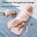 Momcozy Swaddles for Newborns, Quiet Fastener Swaddle Suitable for Infant 0-3 Months, New-Parent-Friendly Sleep Sack, Reduce Startle Reflex, Newborn Boys Girls Registry Essentials, 2-Pack, Bloom
