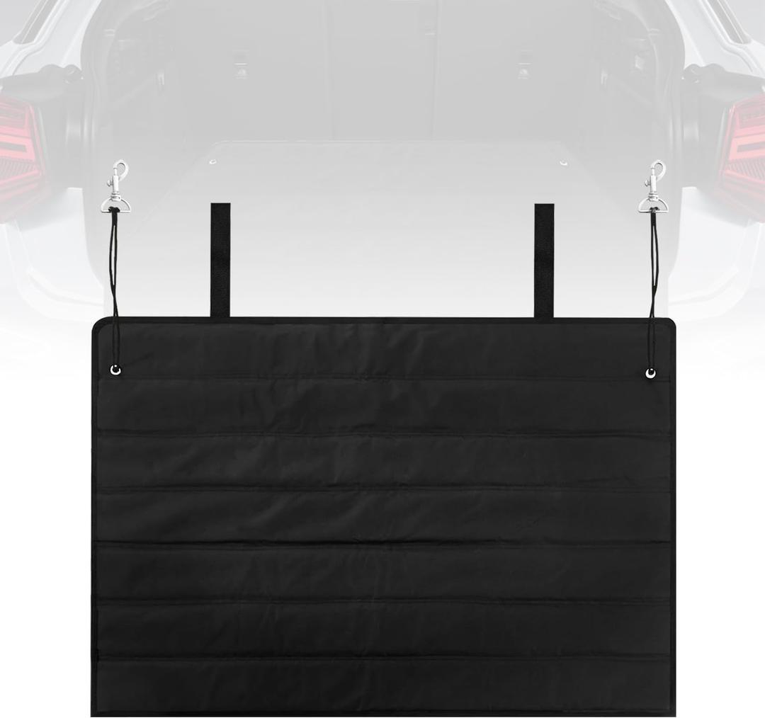 Rear Bumper Protector, 38 X 25 Inch Bumper Guards for Cars Foldable Universal Bumper Guard for Preventing Bumper of SUVs, Trucks and Vans from Scratches While Unloading and Loading