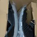 Pair Headlights for Chevy Silverado 1500 2500HD 3500HD 2007-2013 (2007 New Body) Halogen Front Light Chrome Housing Amber Reflector