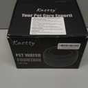 Kastty 3.5L Quiet Cat Water Fountain, 118oz Large Capacity Pet Water Fountain for Cats Indoor with Water Level LED Light, Easy Cleaning Cat Fountains for Drinking Automatic Dog Water Fountain FS75