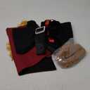 Kids Cat Costume Cosplay Outfits Cape with Hat Tail Belt Boot Covers for Boys Girls Halloween