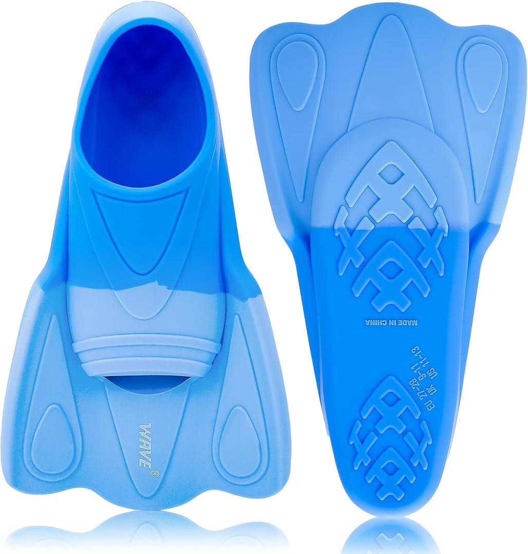 Swim Fins Kids, Kids Swim Fins Kids Flippers (Small, 2-4)