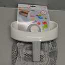 Munchkin Super Scoop Hanging Bath Toy Storage with Quick Drying Mesh, Grey (1 Count (Pack of 1))