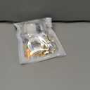 Cases for Cute Airpods 4 Case Cover Women, Clear Airpod 4 Case Lock iPods 4 Cases Hard Protective Air Pods iPods 4th Generation Cas with Bling Keychain for Apple Airpods 4 Gen 2024-Purpl