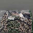 Tuwubi Small Backpack for Women, Cute Quilted Puffer Backpack with Multiple Pockets, Water-Resistant & Lightweight Casual Daypack Backpacks for Work, Travel-Leopard Print (14.3 Inch) (Medium)