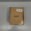 Sponge Core Dog Cone, Inflatable Dog Cone Collar Alternative, Dogs Donut Collar After Surgery, Soft Cone for Large Medium Small Dogs to Stop Licking, No Inflation Required, Clear View(Size 6, Gray)