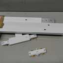White Full Accessories and Rails Kit for H Type Track Lighting Systems, 4-Pack & 13FT