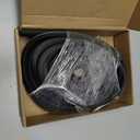 RV Window Seal Rubber Seal Strip Windshield Weather Stripping 1/2'' x 1/4'' Car Weather Stripping Window Glass Edge Seal for RV Boat Truck (26.25Feet)