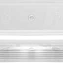 5 Pack Plastic Plant Saucer, Clear Drip Trays for Indoors & Outdoor Plants, Oval Durable Saucer for Flower Pot (14'' x 4.6'')