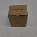 Wireless Portable Ceiling Fan with Remote, 3-Blade Design, 10040mAh Battery Operated, USB Rechargeable Hanging Fan with Hook for Tent, Camping, Outdoor, Emergency Use(White)