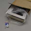 XUANLUO 3 Pack 4x6 Inch Picture Frames Farmhouse Rustic Vintage Distressed Wood Grain Photo Frame with HD plastic cover for Table Top Display and Wall Hanging (Mix Color-3pcs)