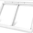 240364793 Refrigerator Crisper Drawer Cover Frame Replacement for Frigidaire Crisper Drawer Replaces 240364713 Crisper Pan Cover Unit 240364763 240364786 Fridge Crisper Shelf Cover