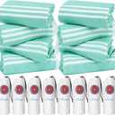8 Pack Turkish Beach Towels Quick Dry Sand Free Oversized Bath Pool Swim Towel Extra Large XL Blanket Adult Travel Cruise Accessories Must Haves Clearance Stuff Necessities Vacation Essentials