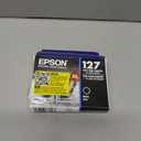 EPSON 127 DURABrite Ultra Ink Black Cartridge For NX530, 625, WF3520, 3530, 3540, 545, 60, 630, 633, 635, 645, 7010, 7510, 7520, 840, 845, Water Resistant. Unopened