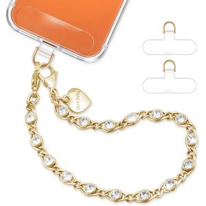 Phone Charm Strap Detachable Wrist Strap For iPhone Anti Theft Strap Phone Chain Wristlet