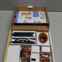 National Geographic Magnetic Marble Run - 75-Piece STEM Building Set for Kids & Adults with Magnetic Track & Trick Pieces & Marbles for Building A Marble Maze, STEM Project