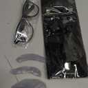 5Pcs Old Man Grandpa Costume Kit - Glasses, Gray Mustache and Eyebrows, Suspender, Bow Tie, 100 Years Old Costumes Accessories Set
918