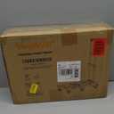 Folding Hand Truck 500lbs, Portable Heavy Duty Dolly Cart, 6 Wheels Collapsible Luggage Cart with 2 Elastic Ropes - Compact Trolley Cart for Easy Moving - Ideal Hand Cart for Travel and More (1.70, Black)