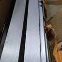 GETPRO Sliding Tub Shower Door 56-60 in. W x 58 in. H Semi-Frameless Bypass Double Sliding Bathroom Glass Door for Tub,1/4 inch Clear Tempered Glass Bathtub Door Brushed Nickel