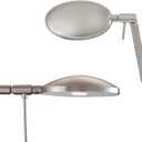 GEORGE KOVACS P4338-084 George's Reading Room LED Swing Arm Wall Lamp, 1-Light, 8 Total Watts, 6.25-in H x 14.75-in W, Brushed Nickel
