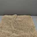 OLANLY Bathroom Rugs 45x27, Extra Soft Absorbent Chenille Bath Rugs, Rubber Backing Quick Dry, Machine Washable Bath Mats for Bathroom Floor, Tub and Shower, Home Decor Accessories, Beige
