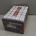 50PSI Paddle Board Pump Electric Portable, High Pressure Sup Pump - Dual Stage Inflation, Auto Shut Off and Deflate for Stand Up Paddle Board/Car/Kayak/Bicycle (Silver-DC12V)