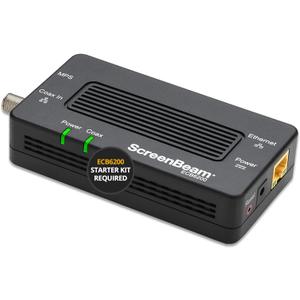 ScreenBeam Bonded MoCA 2.0 Network Adapter for High Speed Internet, Ethernet Over Coax - Single Add-On Adapter for Existing MoCA Network