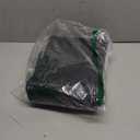 HOMEIDEAS Non-See-Through Light Grey Privacy Sheer Curtains, 52 X 63 Inches Long 2 Panels Sheer Curtains Light Filtering Window Drapes for Bedroom Living Room Black