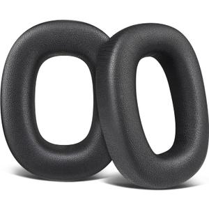 SOULWIT Lambskin Ear Pads Cushions Replacement for Bowers & Wilkins PX8/PX7 S2/PX7 S2e Over-Ear Headphones (Do Not Fit PX7), Earpads with High-Density Noise Isolation Foam - PX8 LS Black