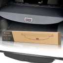 D-Lumina Cargo Cover - Compatible with Kia EV9 2024 2025 - Retractable Rear Luggage Trunk Security Covers Protector Anti Theft Shield Shade, Canvas (Black-Fit EV9 2024-UP)