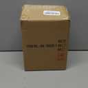 EMONG Single Lights Bathroom Light Fixtures, Matte Black Vanity Light with Glass Shade, Modern Wall Sconces Lighting for Bathroom,Mirror,Farmhouse,Hallway