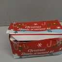 Christmas Crafts for Adults Kids,55 Sets Christmas Beaded Ornament Kit,Including 20 Pcs Wreath with Bell/5 Pcs Tree/30 Pcs Candy Cane,Holiday Tree Decorations Party Supplies