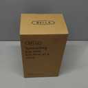 BELLA Dual Brew Single Serve Coffee Maker, Brews both Kcup and Ground Coffee, Large 14oz Capacity, Easy One Touch, Auto Shutoff, White