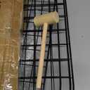 AWTATOS Umbrella Holder Entryway, Umbrella Stand Freestanding, Metal Square Umbrella Rack Organizer with a Removable Drip Tray, Hooks, Black